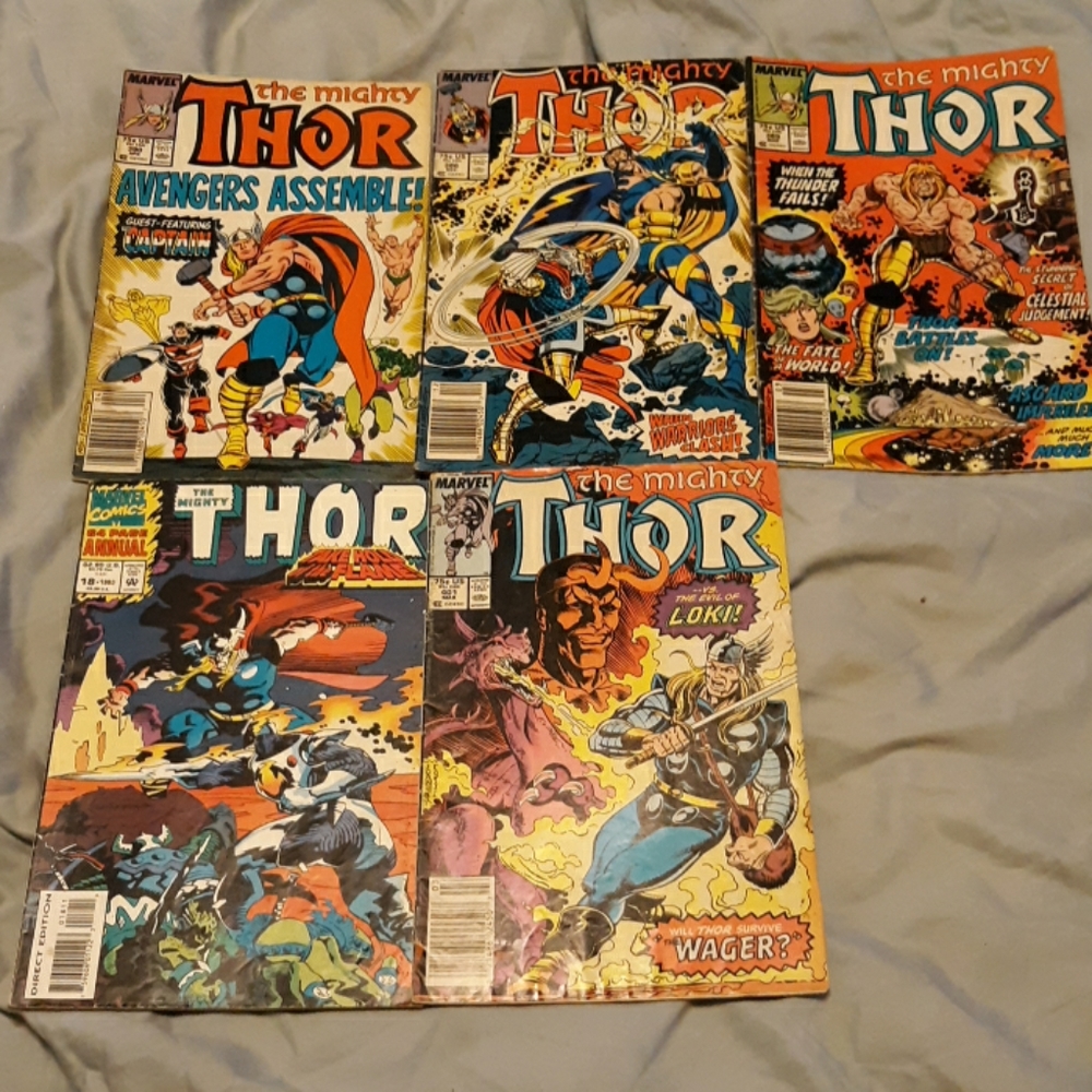 Marvel The Mighty Thor comics